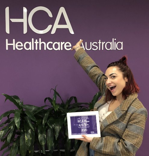HCA VIC Nurse/Midwife Winner of the year 2020